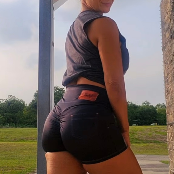 SHORTS JEAN STYLE BLACK - Image 3