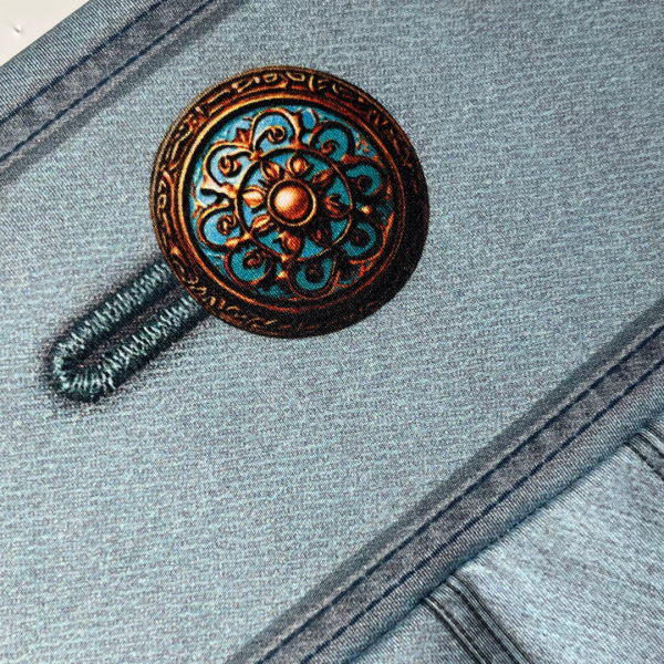 SHORTS JEAN STYLE KEYCHAIN - Image 3