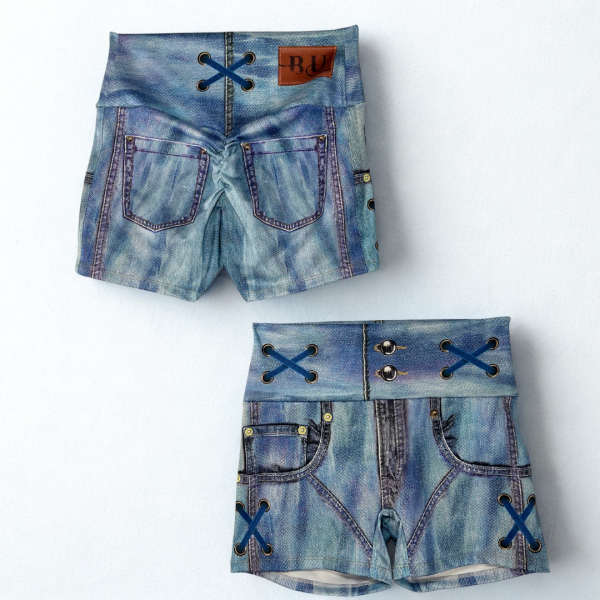 SHORTS JEAN STYLE BLUEWASH - Image 3