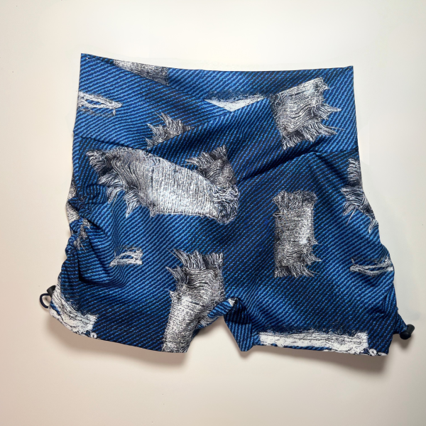 Booty Pop Drawstring Shorts - Distressed Dream - Image 2