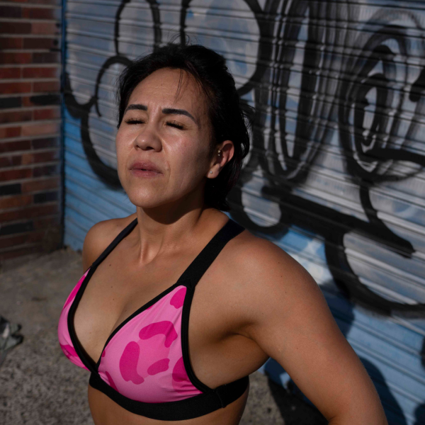 Impact Bra- Pink Leopard - Image 2