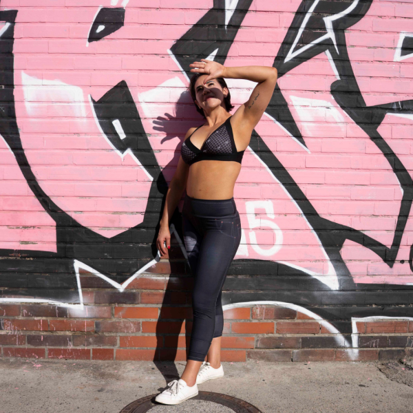 Power Curve Bra- Black & White B-U - Image 4