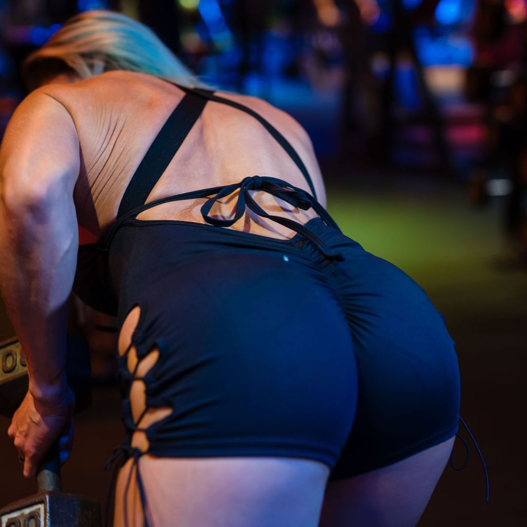 Tie-Front One-Piece Romper - Black - Image 3