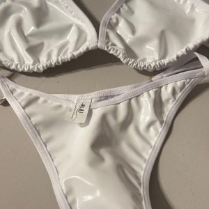 Perfect Fit Posing Bikini- White